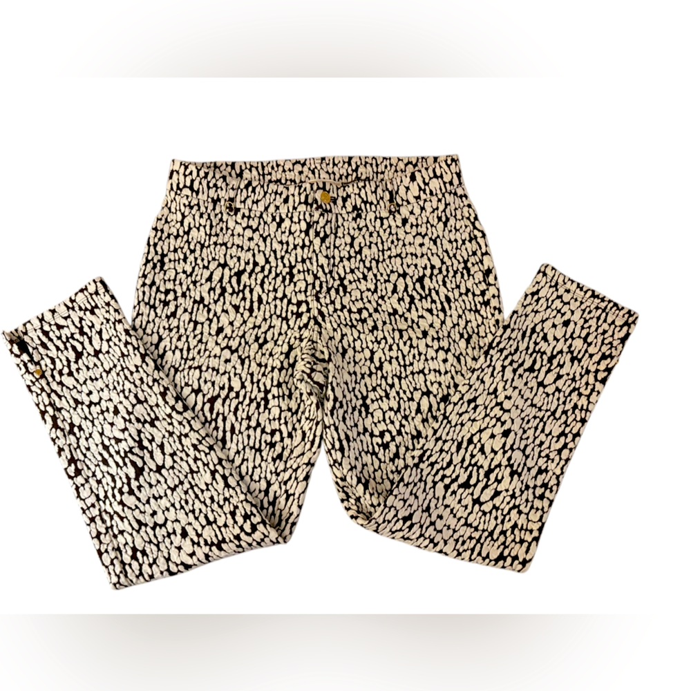 MICHAEL Michael Kors | Brown and White Patterned Pants